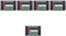 Milisten 5 Pz Bandiera della Palestina palestine palestinian flag bandiera del paese bandiera appesa al festival bandiere adornare arredamento bandiera costume da bandiera poliestere