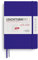 LEUCHTTURM1917 372801 Agenda settimanale e taccuino medio (A5) 2026, 18 mesi 07.2025-12.2026, Ink, Copertina rigida, Inglese