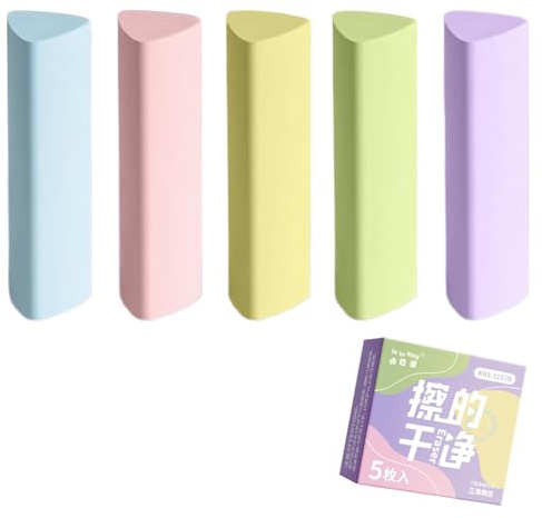 5 Stück Radiergummi Stift Radiergummis für Kinder mit niedlichen Katzenpfoten Einziehbarer Radiergummi Kawaii Push Pull Radiergummis (Assorted2)