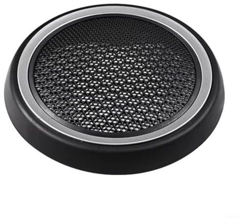 URPIZY Rejilla de cubierta de altavoz frontal ABS para Mini Cooper R56 R55 R57 R58 R59 2007-2015 Repuesto para 51412753333 51412756567 Negro Electrolítico (Electroplated)