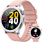 Smartwatch Uomo Donna, 1.43 HD AMOLED Orologio Smartwatch con Chiamate e Whatsapp, Orologio Digitale con 100+ Sport, SpO2 /Sonno/Cardiofrequenzimetro, IP68 Impermeabile Smart Watch per Android iOS