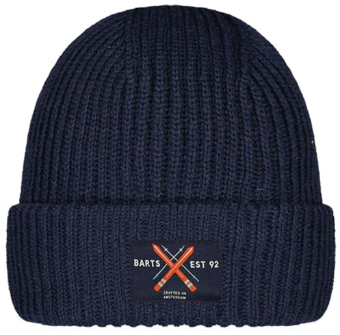 Barts Mens Luuke Cuffed Knitted Fleece Lined Warm Winter Beanie Hat
