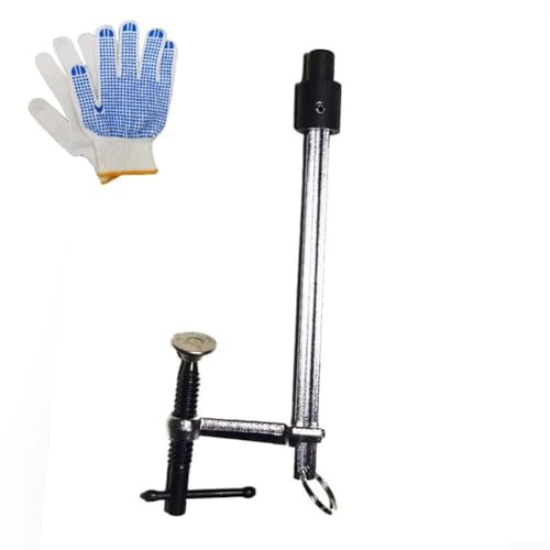 Abrazadera de banco de trabajo de metal ajustable con agarre, accesorio de tornillo de banco de escritorio para apertura de 16 mm/28 mm, herramienta de sujeción para taller de soldadura (16 mm)
