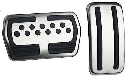 Pedale für Ford Focus 3 MK3 - Auto-Fußpedale, Gaspedal, Bremspedal, Edelstahl, ohne Bohren, Pedalabdeckung, Bremspedale