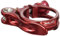 XLC Unisex – Erwachsene Sattelstützklemmring Sattelstütz-Klemmring PC-L04, Rot, One Size