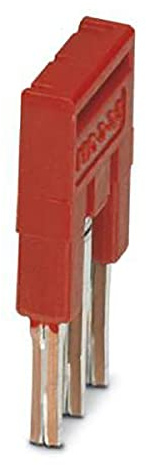 Phoenix Safe CONTACT FBS 3-3.5 Steckbrücke, 3.5mm Rastermaß, 3 Polzahl, Rot, 50 Stück 3213027