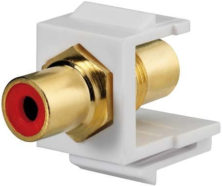 Rutenbeck Adapter Mitteilung kmk-cinch rot rw