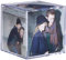 Walther Design Photo Cube 8,5 x 8,5 cm en Verre d’Art Double Pack, Photo Cube MW100AD