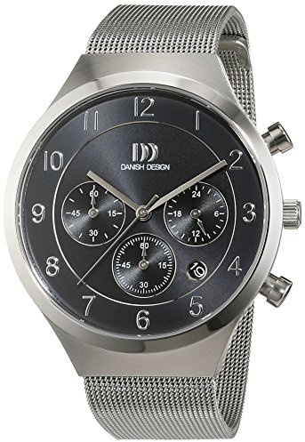 Danish Design Herren-Armbanduhr Chronograph Quarz Edelstahl IQ63Q1113