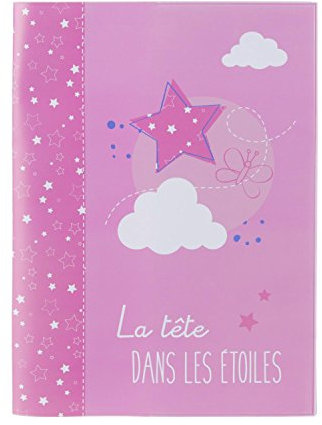 Tom & Zoé Protège carnet de santé Personnalisable - Rose