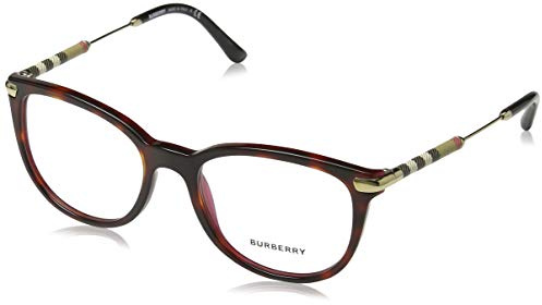 BURBERRY Damen 0BE 2255Q 3657 51 Sonnenbrille, Rot (Top Havana On Bordeaux)