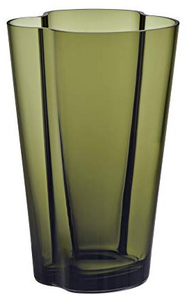 Iittala [W] Aalto vase 220mm Moss Green