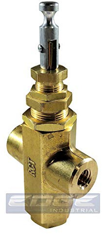PILOT CROSS UNLOADER VALVE MOUNTING BOSS AIR COMPRESSOR, 1/4 FEMALE NPT FNPT (140-175 PSI)