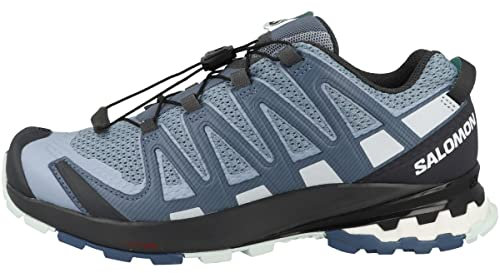 Salomon XA Pro 3D V8 Damen Trailrunning-Schuhe, Blau (Ashley Blue/Ebony/Opal Blue), 36 2/3 EU