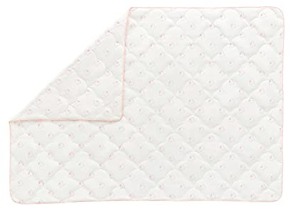 Yatas Cotton - Bettdecke 155x220 - Öko Tex-Zertifiziert - 100% Baumwolle-Atmungsaktive Schlafdeck-Kuschel weiche