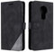 Vankii Kompatibel mit Nokia 7.2 / Nokia 6.2 Hülle, Flip Wallet Handyhülle PU Leder Brieftasche Tasche Case Stoßfeste Schutzhülle [Kartenschlitzen] [Magnetverschluss] [Standfunktion] (Schwarz)