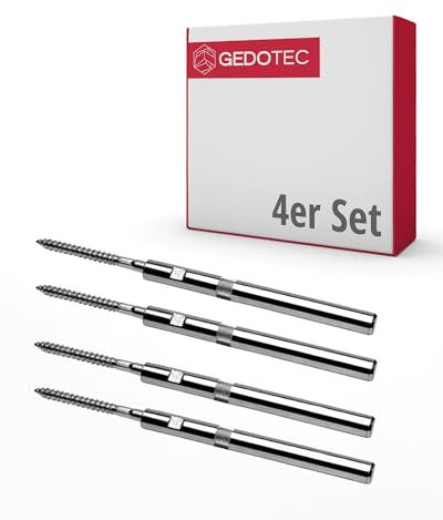 Gedotec Tablarträger verstellbar Regal-Bodenträger unsichtbar Regalträger | COMPACT | Wandregal-Halter Tragkraft 85 kg | Stahl Fachboden-Träger für Wand-Montage | 4 Stück - Schwerlast Regalhalter