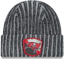 New Era Tampa Bay Buccaneers NFL Salute to Service 2023 Black Cuff Knit Beanie - One-Size
