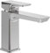 Villeroy & Boch Subway 3.0 Waschtischarmatur, Wasserhahn Bad ohne Ablaufgarnitur, Waschbeckenarmatur wassersparend mit Keramikkartusche, Auslaufhöhe 110mm, Badarmatur eckig in Chrom