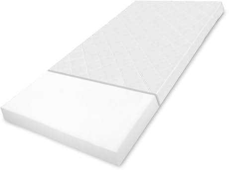 Matratze Kinderbett Mattress 60x120 cm Kindermatratze für Babybett Reisebett Beistellbett und Gitterbett Kinderbettmatratze Bettmatratze für Baby und Kinder