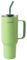 Blackube 1200ml Trinkbecher mit deckel und strohhalm, Becher mit deckel und strohhalm, Auslaufsicher, Große Trinkflasche aus Metall für Sport, Schule, Fitness, Outdoor, Camping
