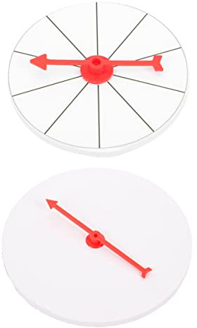 Alasum Sets Spiel Tischplatte Preis Rad Für Roulette Jungen Und Mädchen Party Supplies Montiert Plattenspieler Rad Pcs