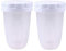 Reapyyt 2 Pièces Shaker pour Voile Shaker pour avec Couvercle pour Shaker pour Cacao Cannelle en Poudre d'épices Gâteau de Cuisson Outil Tamis pour