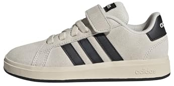 adidas Mixte Enfant Grand Court 00s Shoes Children, Wonder White/Core Black/Wonder White, 30 1/2 EU