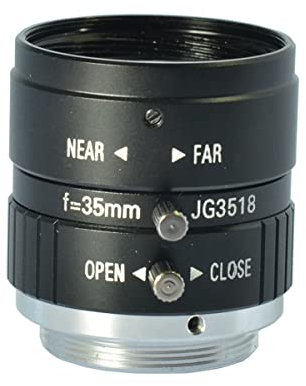 Zubehör für Labormikroskope 5MP 35mm F1.8 Handbuch Zoom Fokus Iris C Montieren Objektiv CCTV. Linse