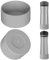 Linkidea Wasserflaschenschutz, kompatibel mit Contigo Jackson Chill 2.0 20 oz/24 oz, Cortland 24 oz, Rutschfester Flaschenbodenschutz aus Silikon, Flaschenstoßstange (2er-Pack) (Grau)
