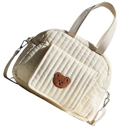 Hand Windel Rucksack Elterntasche Mit Lustigem Bärenthema Und Effiziente Unterteil Für Mütter Und Väter Familie Baby Care Bag
