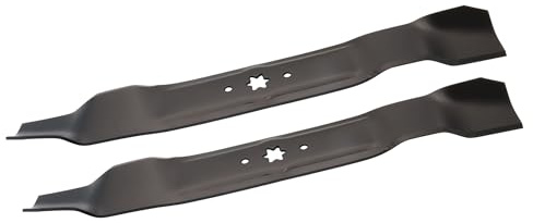 SECURA Jeu de lames (mulching) compatible avec Bolens BL175/107T 13A3761G684 (2007) Tracteur de pelouse