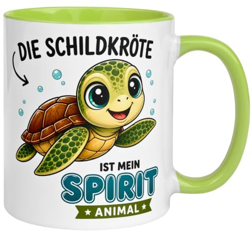 Schildkröten Geschenk Tasse | Die Schildkröte ist mein Spirit Animal