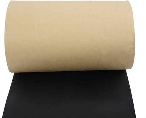 Jotekonoby Schwarze Autotürschutz Sicherheit Stoßstange Schutzleiste 200 x 20 cm Gummischaum Wandverkleidung für Garage Parkplatz und Fahrzeug Außenschutz