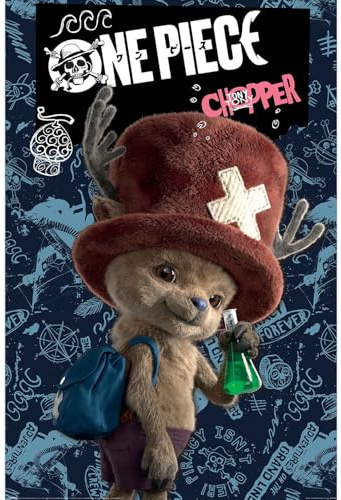 One Piece Live Action Series 2 (Chopper) Maxi Poster 91.5cm X 61cm, Official Licensed Maxi Poster, Large Wall Art Decor, Bedroom Gaming Room Poster, Home Decor, Collector Gift, Fan Merchandise