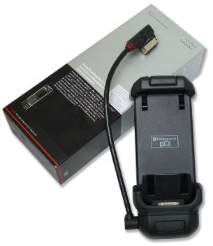 Audi 8T0051435K Handyadapter für Apple iPhone 4/4S