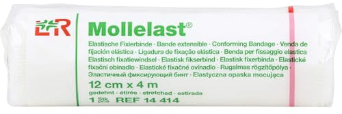 MOLLELAST Binden 12 cmx4 m weiß 1 St