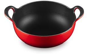 Le Creuset 20142200600460 1 3/4qt Dish Balti-Gericht, Cast Iron, 1.8 liters, Kirschrot