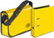 Veloflex Umhängetasche Velocolor aus LkW-Plane (Tasche + passender Ordner, Gelb)