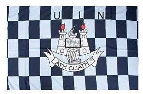 FOXCUP Official GAA Dublin Crest County Flag 5 Feet x 3 Feet Green, White, Black