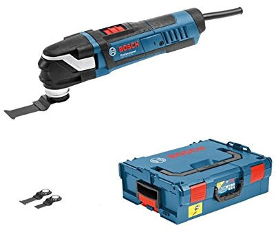 Bosch 0601231004 Taglierina levigatrice GOP STARLOCKPlus + 3 Accessori in Cofanetto L-BOXX-0601231004