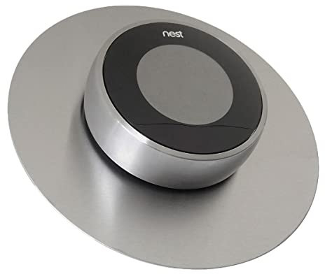 Humble Abode Creations Nest Thermostat Wall Plate, 6 Inch Stainless Steel Cover Plate, Fits Generation 1, 2, 3, E Nests