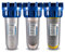 PureOne SediIronActive. 3-Stufige Filteranlage 10 Zoll. Filtrierung v. Sediment, Schadstoffe und Enteisenung. Filtergehäuse mit Sediment, Aktivkohle und Quarzfilter. Für Hauswasser, Zisterne 1 Zoll