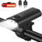 Nestling® Bike Light Set,3000 Lumens USB Rechargeable Bicycle Lights,5 Modes Waterproof LED Headlight Mountain Bike Light, Cycling Front Light & Rear Light