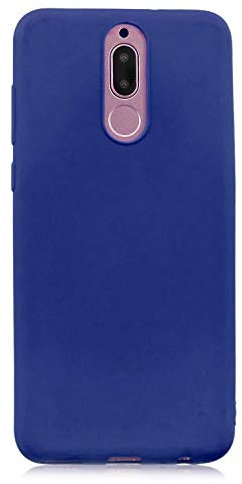 cuzz Kompatibel mit Huawei Mate 10 Lite Hülle Case Silikon Schutzhülle Handyhülle,Outdoor Stoßfest Schutzhülle Schmaler Telefonschutz,Staub und Scratch-Stoßfest-Navy