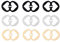 Guokoo 9 Pcs Bra Strap Clips Conceal Straps Holders for Cleavage Enhance Control Non-Slip Bra Clips for Racer Back Tank Tops (Black, Beige, Clear)