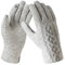 Bequemer Laden Herren Damen Wolle Strick Touchscreen Handschuhe Winterhandschuhe mit Warme Fleece Futter Warm und Winddicht für Outdoor Sport,Einheitsgröße,Hellgrau