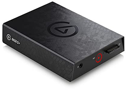 Elgato 4K60 S+, External Capture Card, Record in 4K60 HDR10 with ultra-low latency to PC or SD Card on PS5/PS4, Xbox Series X/S, Xbox One X/S, in OBS and other broadcasting software, for Windows