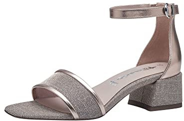 Tamaris Damen 1-1-28266-30 Sandale mit Absatz, Powder Glam, 40 EU