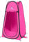 Pop Up Pod - Privacy Shower Tent, Dressing Room, or Portable Toilet Stall with Carry Bag for Camping, Beach, or Tailgate by Wakeman Outdoors (Pink)